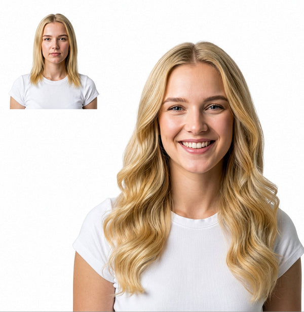 16" Cinnamon Bun #613/27 Clip-in Extensions (130 g)