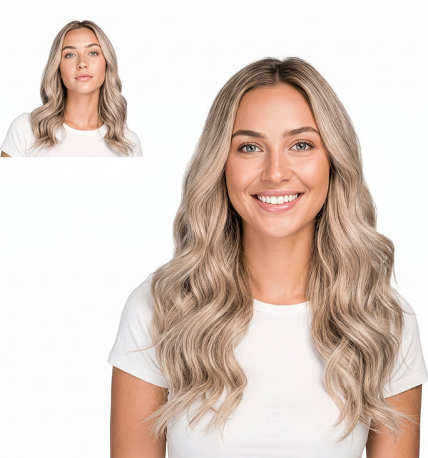 18" Toasted Marshmallow #613/16 Clip-in Extensions (140 g)