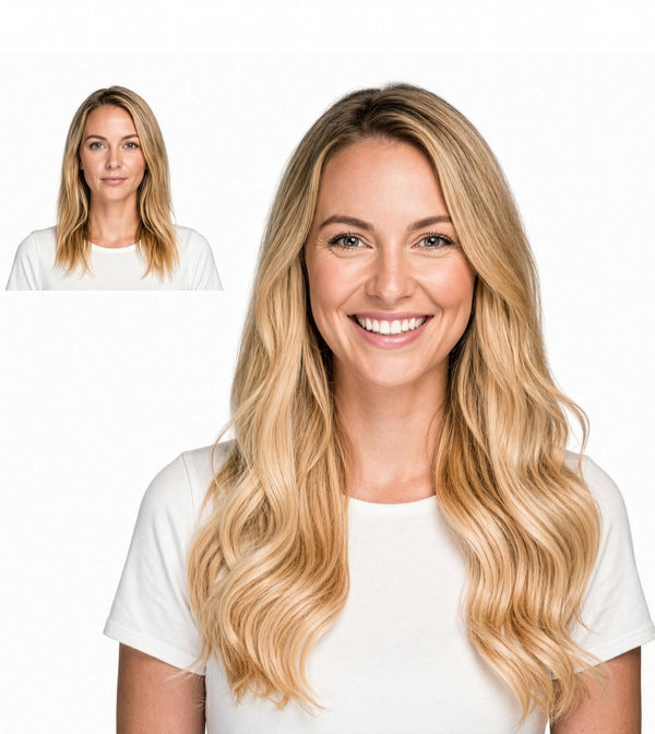 18" Cinnamon Bun #613/27 Clip-in Extensions (140 g)