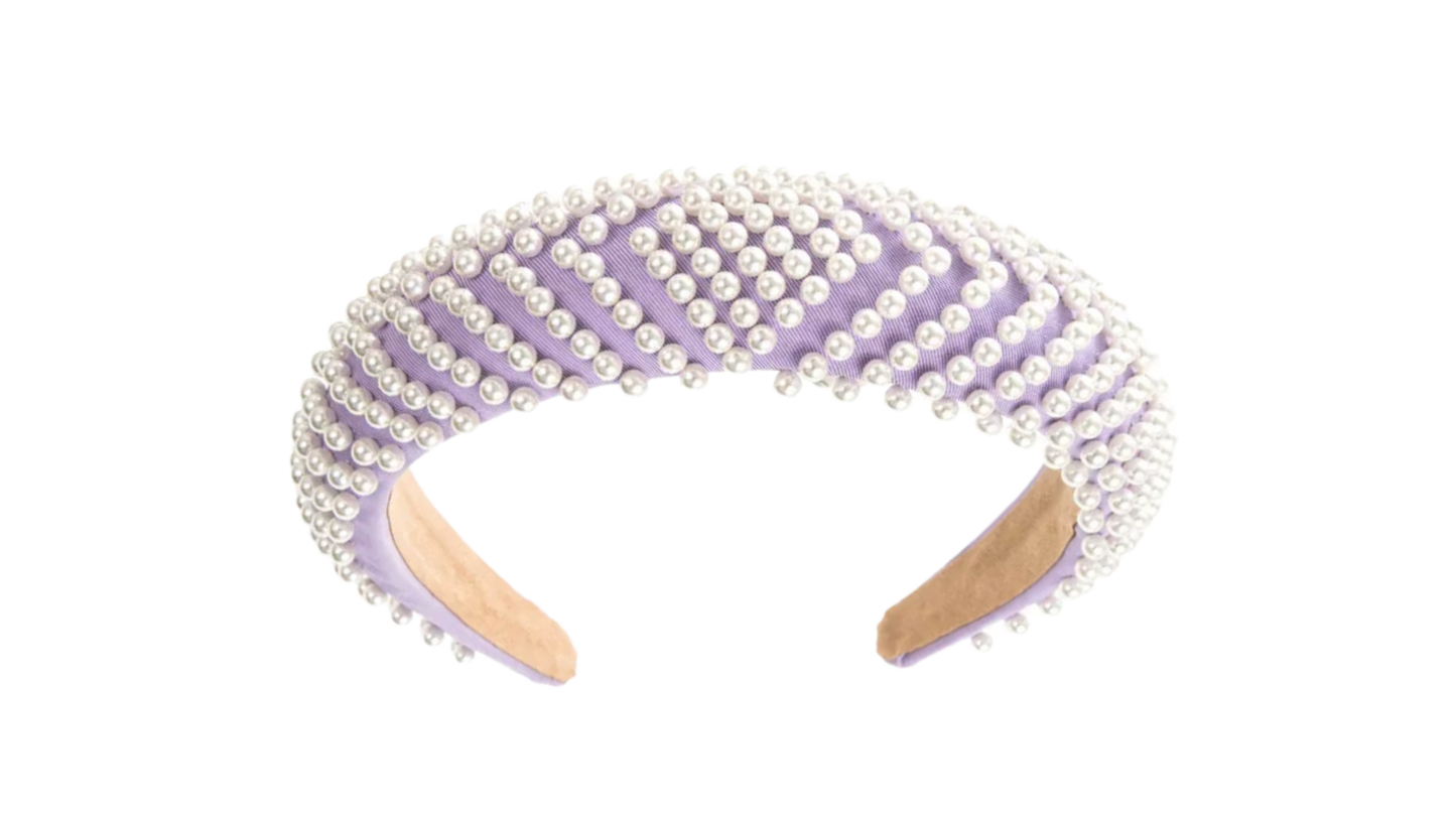 Chevron Pearl Headband