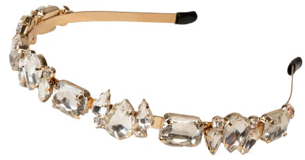 Clear Chunky Jewelled Headband