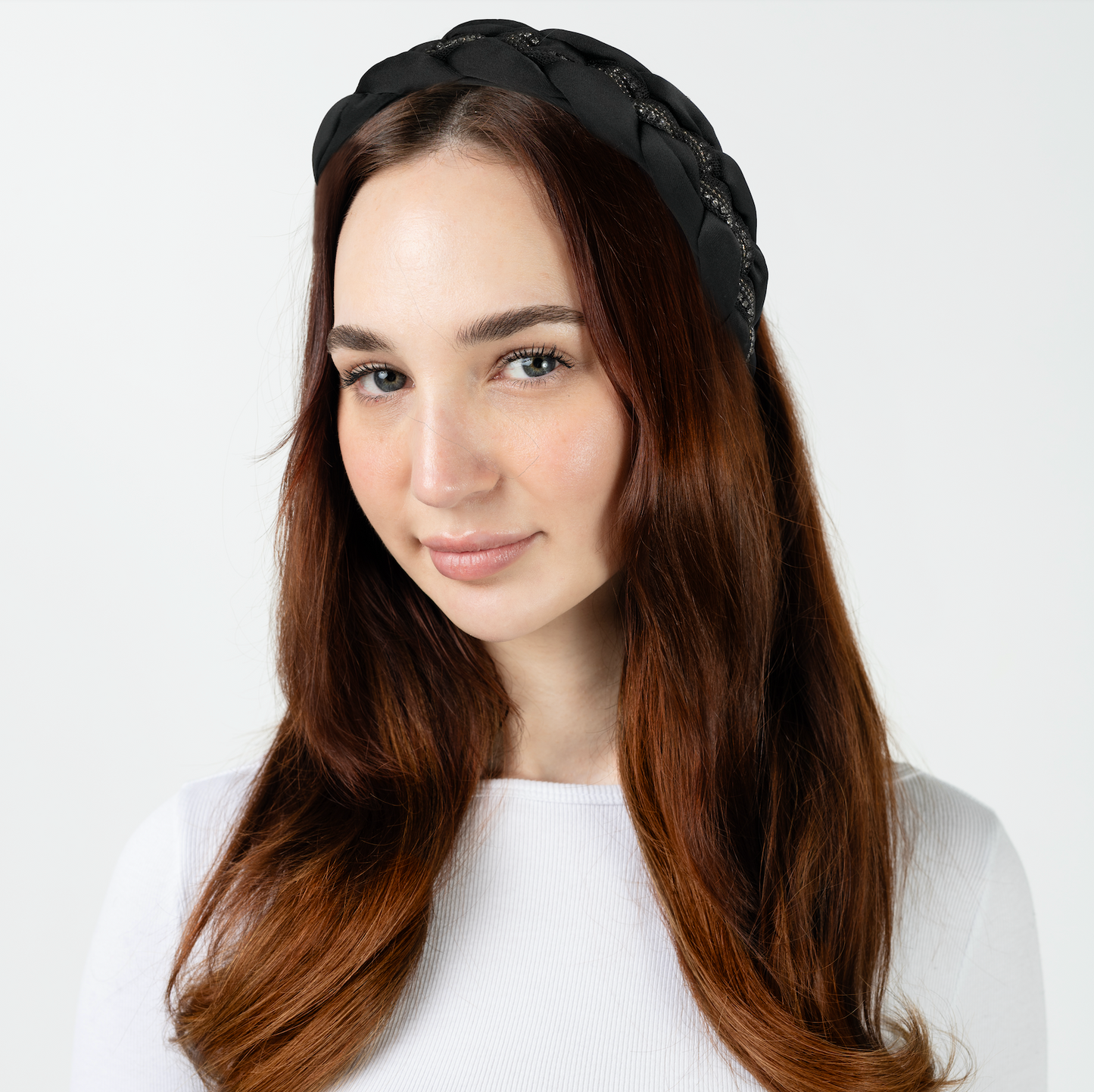 Wide Braided Headband