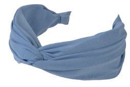 Twist Knot Headband in Blue