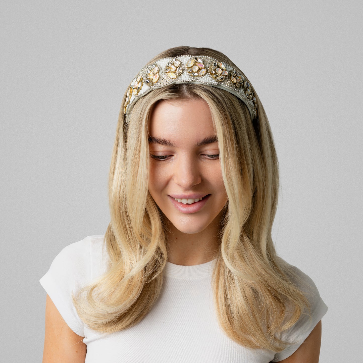Beaded Jewel Headband