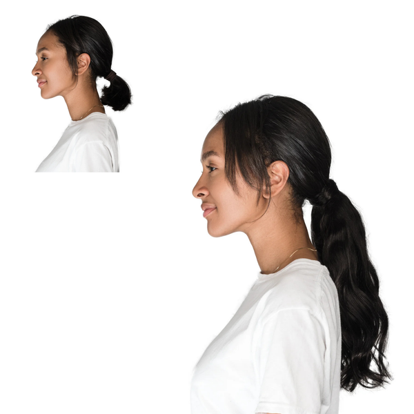 14" Espresso #1B Clip-In Ponytail