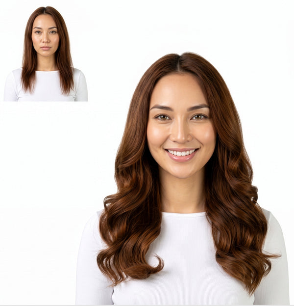 16" Gingerbread #4/30 Clip-in Extensions (130 g)