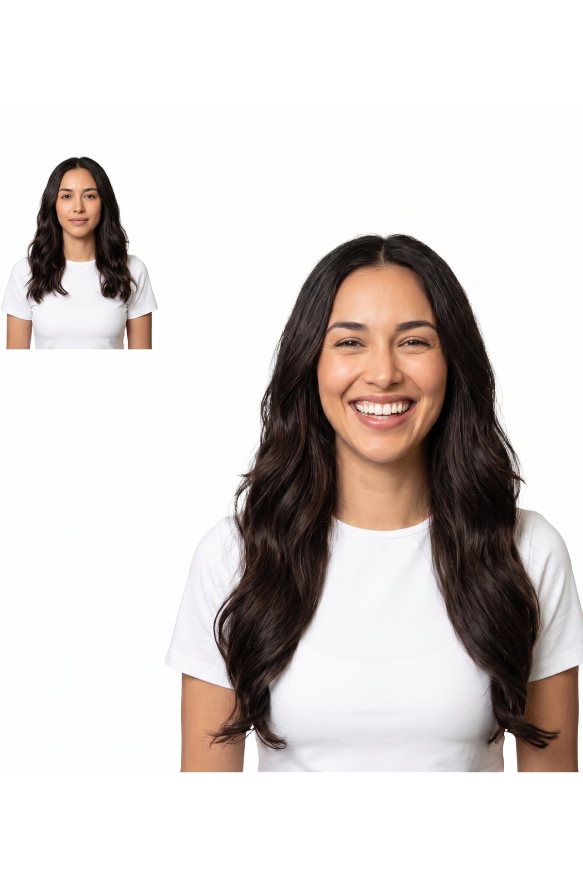 Locks & Mane clip-in extension – Dark Chocolate #2, 20"