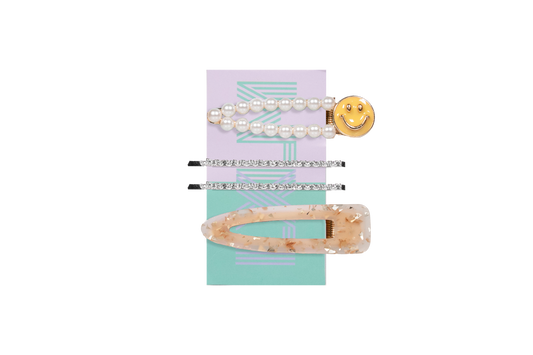 Happy Days Barrette Set