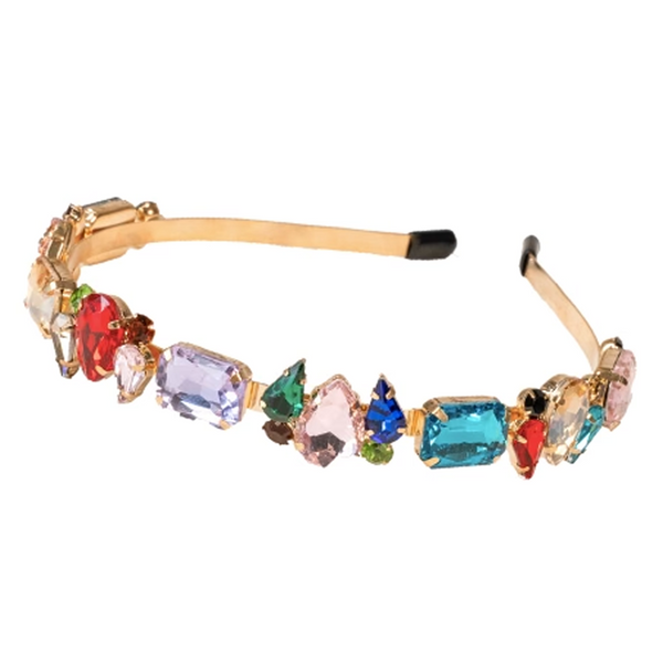 Multi Chunky Jewelled Headband