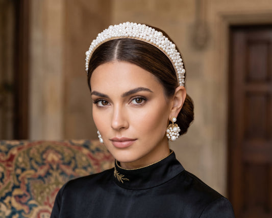 Multi Pearl Headband
