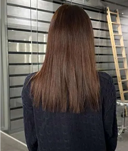 Before hair transformation