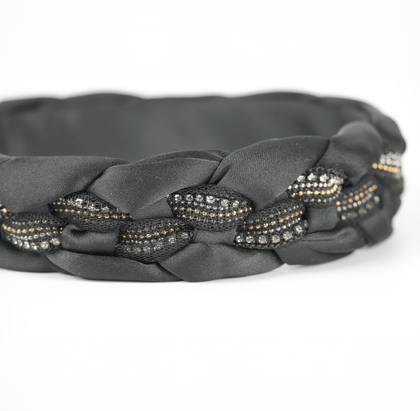 Wide Braided Headband
