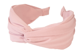 Twist Knot Headband in Pink